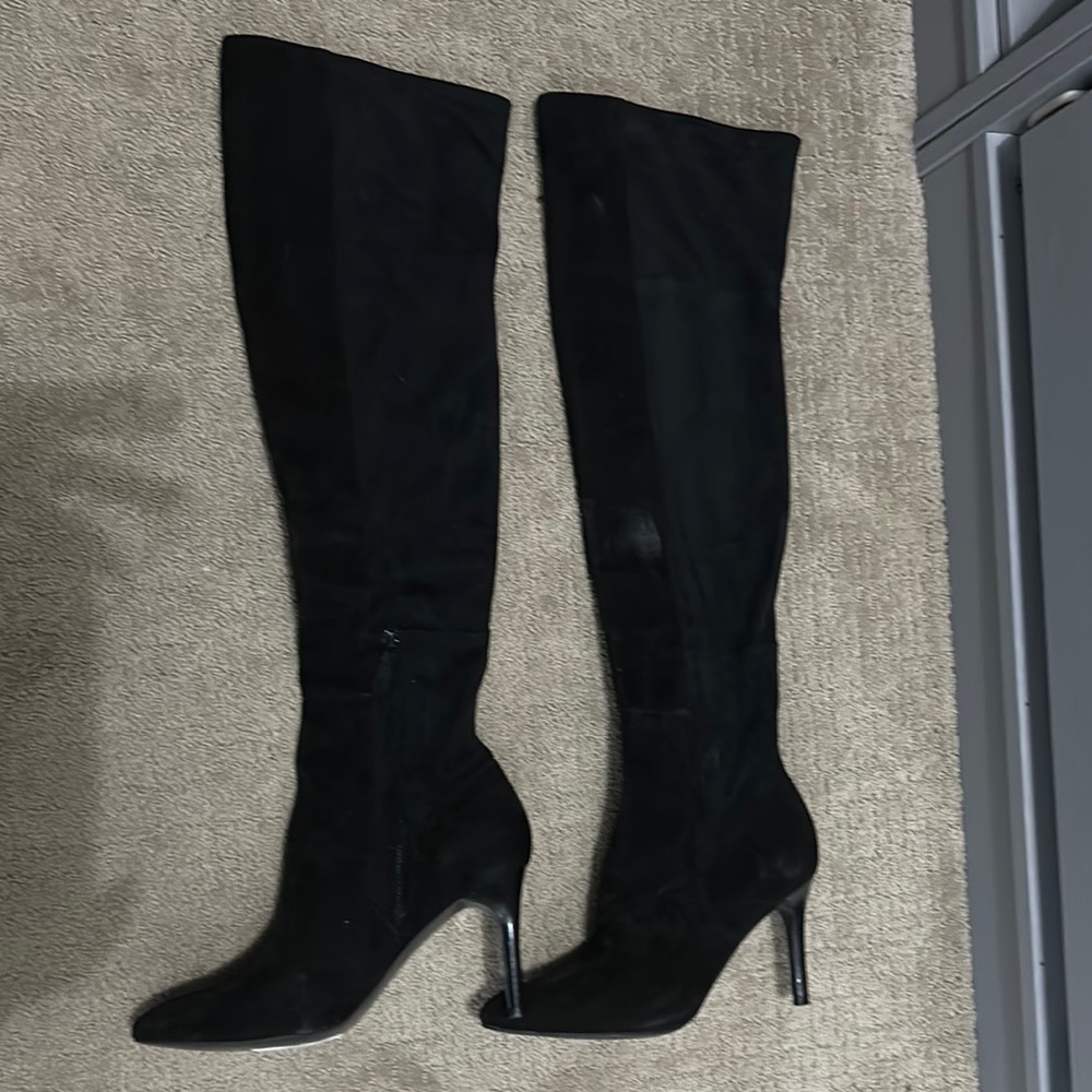 Cole Haan Black Knee-High Women's Boots
